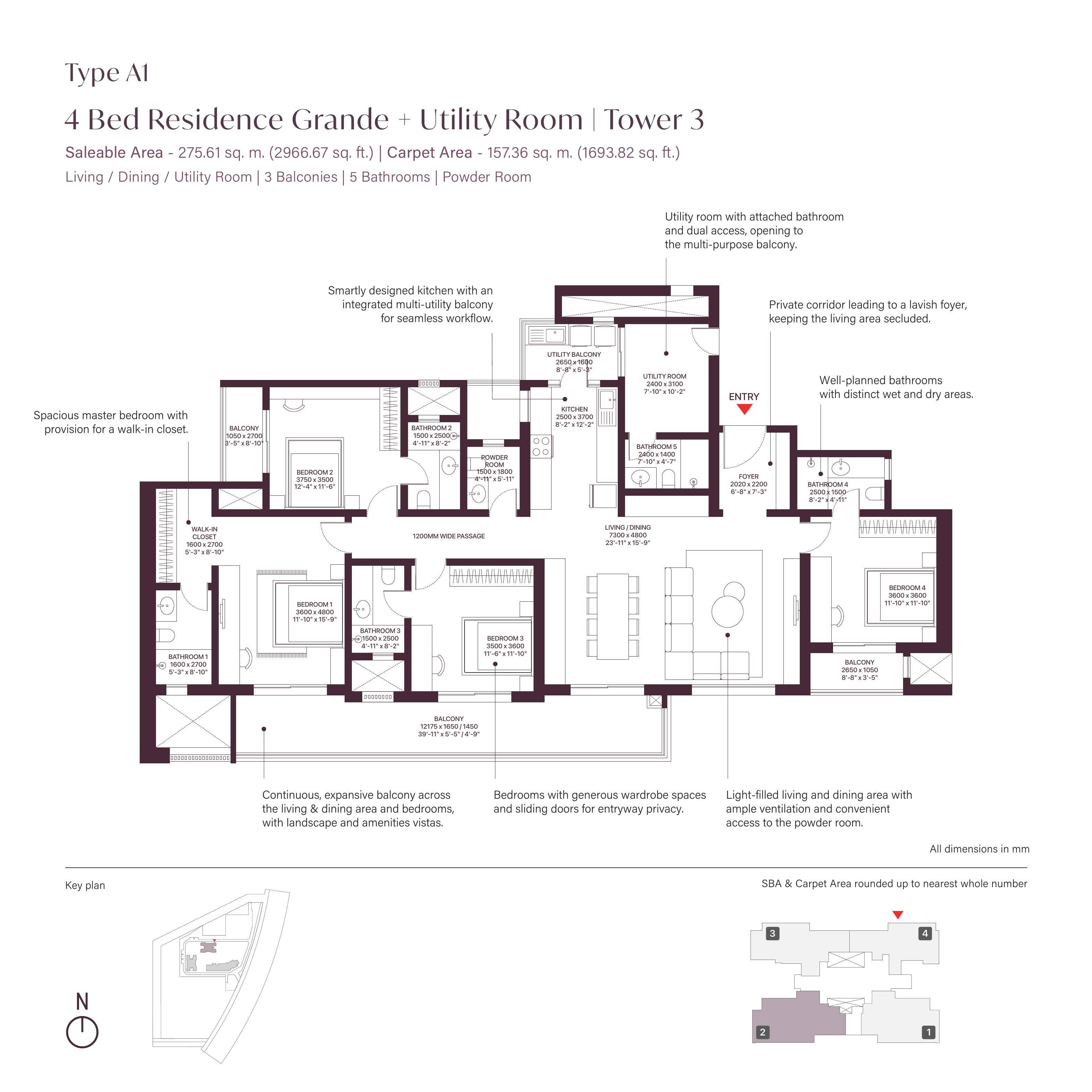 Menu Floor Plan 2